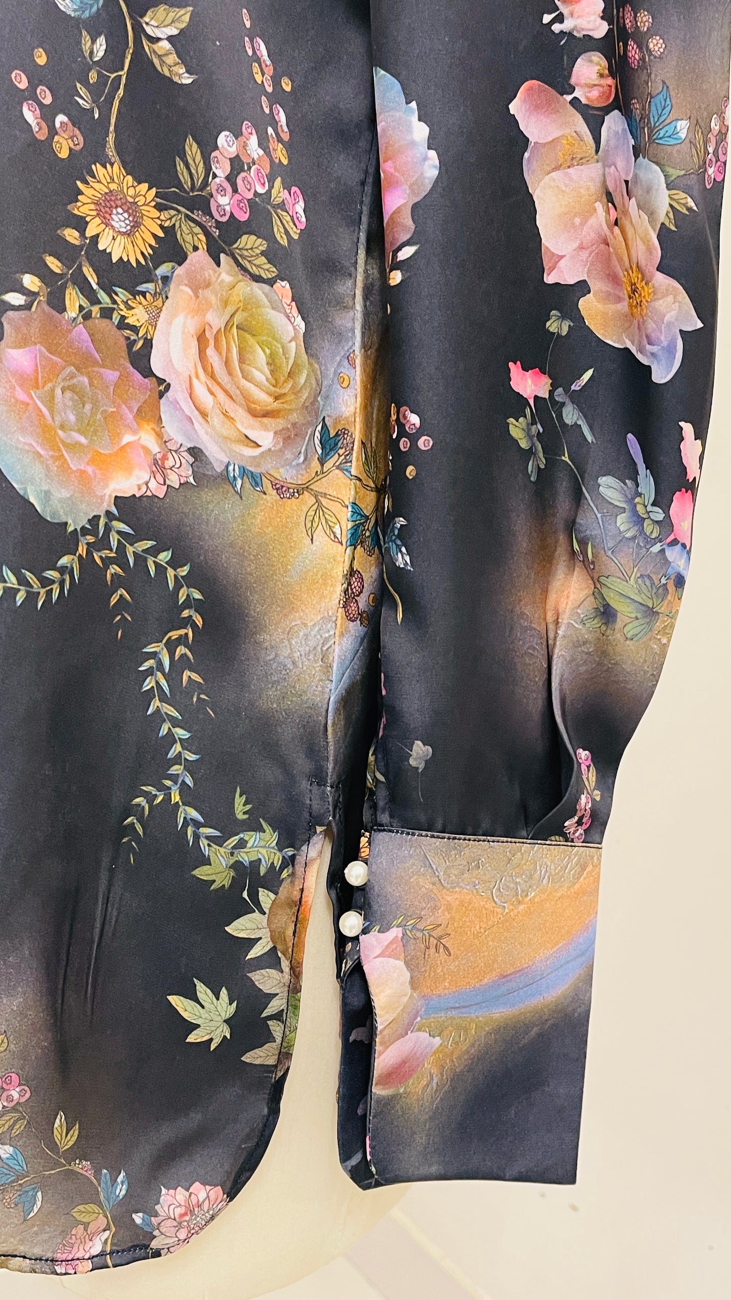 FLORAL SILK SHIRT